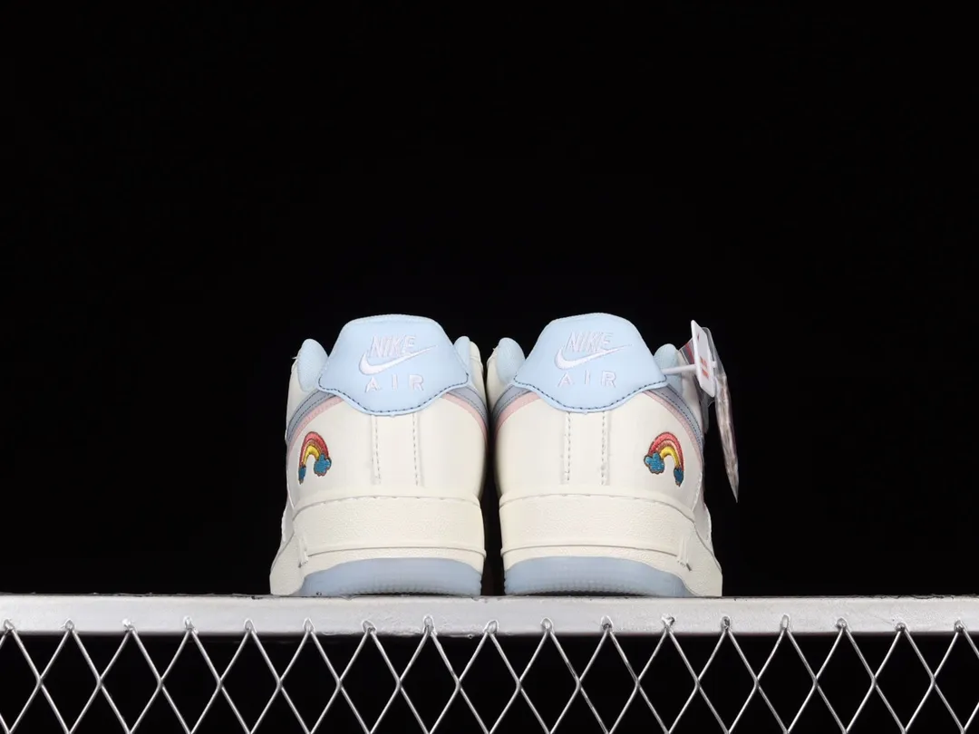 Nike Air Force 1 LV8 GS 'Double Swoosh' White/Blue/Pink Replica Review | YtaYta