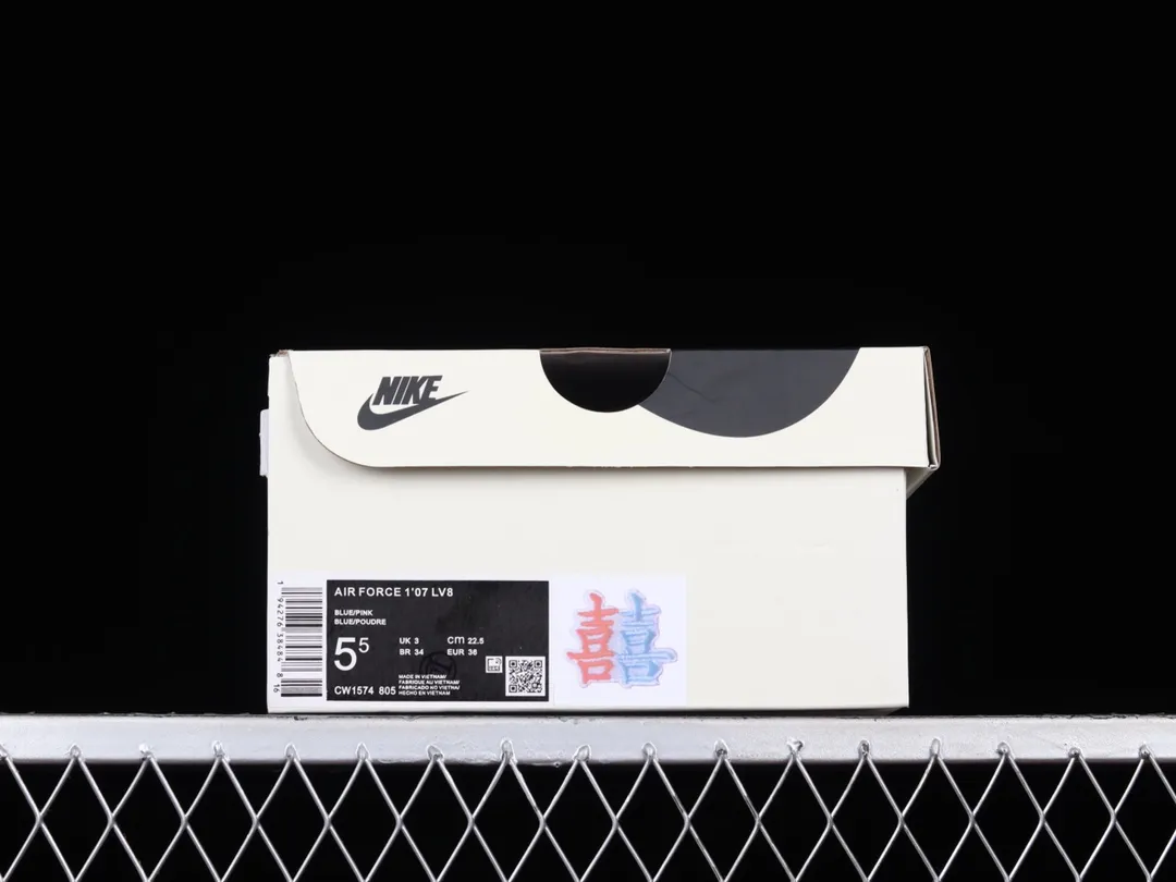 Nike Air Force 1 LV8 GS 'Double Swoosh' White/Blue/Pink Replica Review | YtaYta