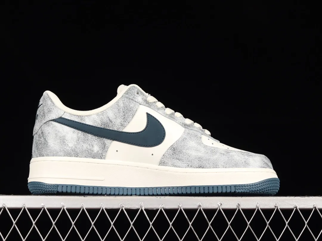 Fake Rep Replica Air Force 1 Low Sail White Grey Lake Blue Review | YtaYta