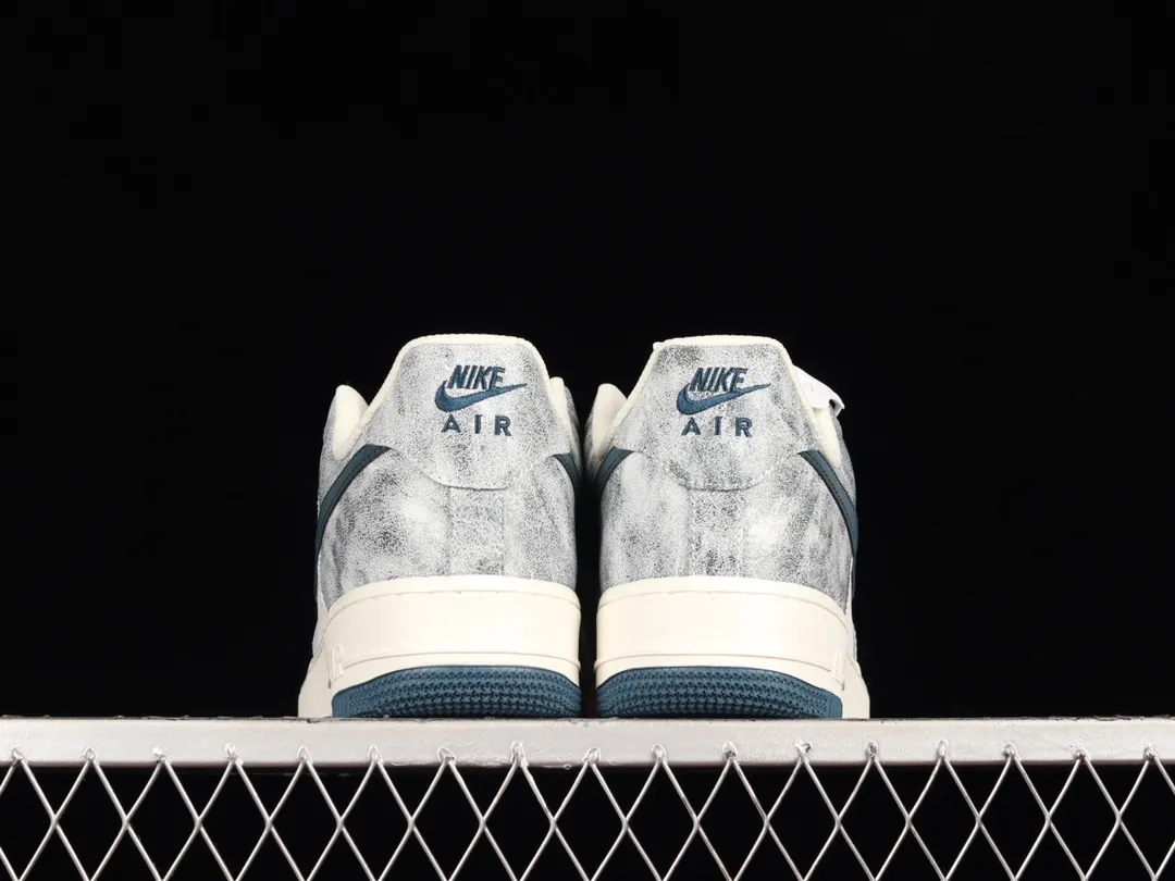 Fake Rep Replica Air Force 1 Low Sail White Grey Lake Blue Review | YtaYta