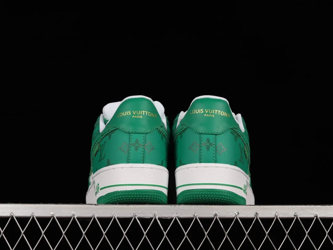 Louis Vuitton x Nike Air Force 1 Low Top Green/White Replicas: A Comprehensive Review | YtaYta