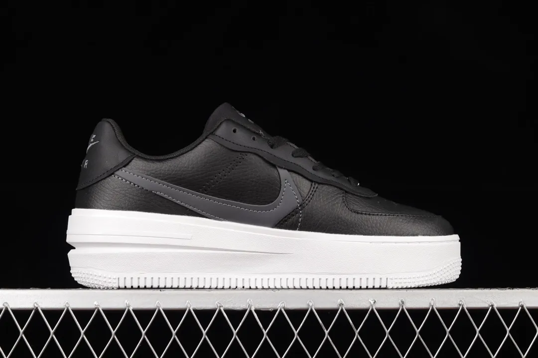 Nike Air Force 1 PLT.AF.ORM Black Women's Shoes - Replica Review | YtaYta