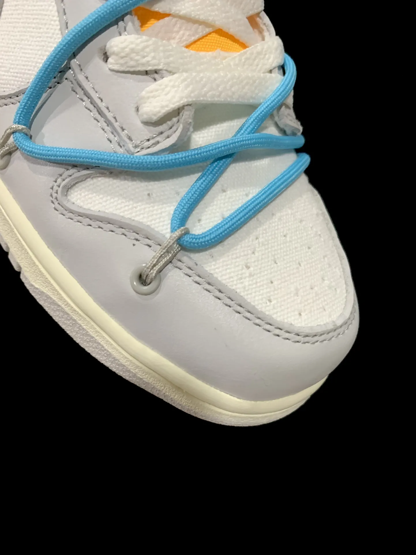 Nike x Off-White Dunk Low 'Lot 02 of 50' Replica Review: Sail/Grey/Blue Fury | YtaYta