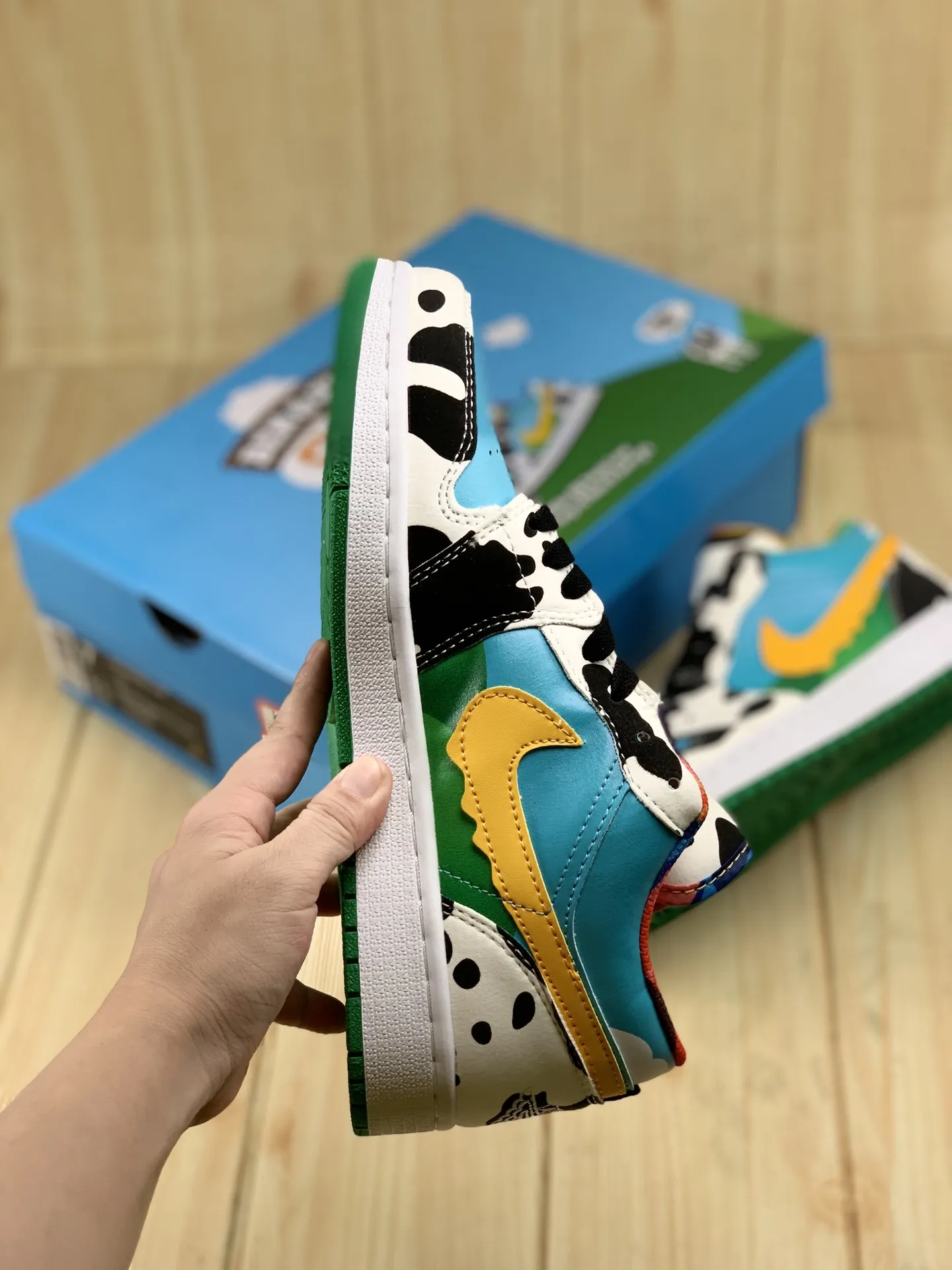 Fake Rep Replica Nike SB Dunk Low Ben & Jerry's Chunky Dunky Sneakers | YtaYta