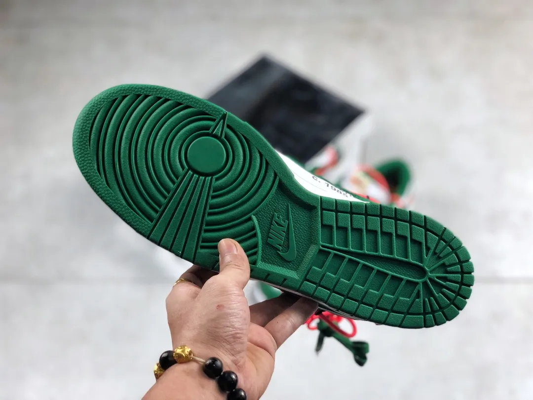 Exploring the Replica Nike Dunk Low Off-White Pine Green Sneakers | YtaYta