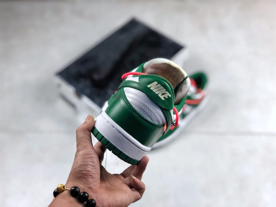 Exploring the Replica Nike Dunk Low Off-White Pine Green Sneakers | YtaYta