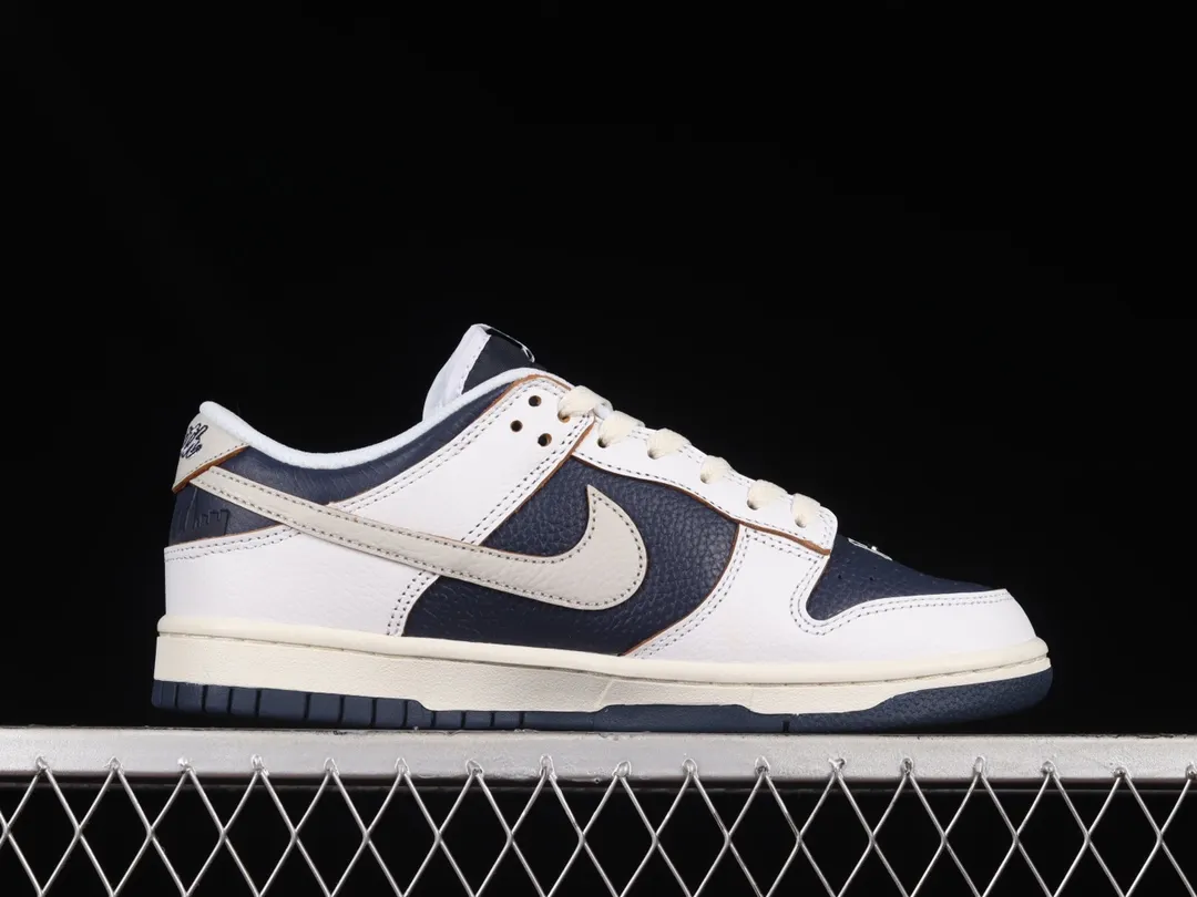 Replica Nike HUF x Dunk Low SB 'New York' - White/Navy Blue | YtaYta