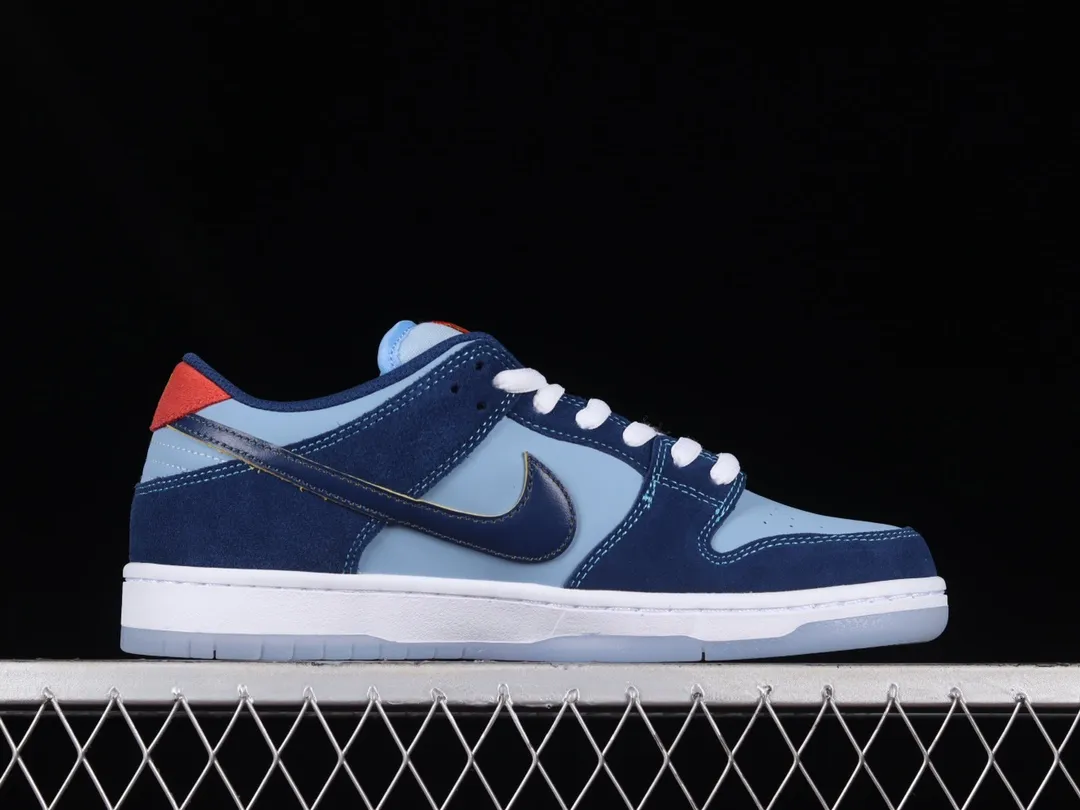 Nike SB Dunk Low 'Why So Sad?' Fake Rep Review: Coastal Blue/Speed Yellow-University Red | YtaYta