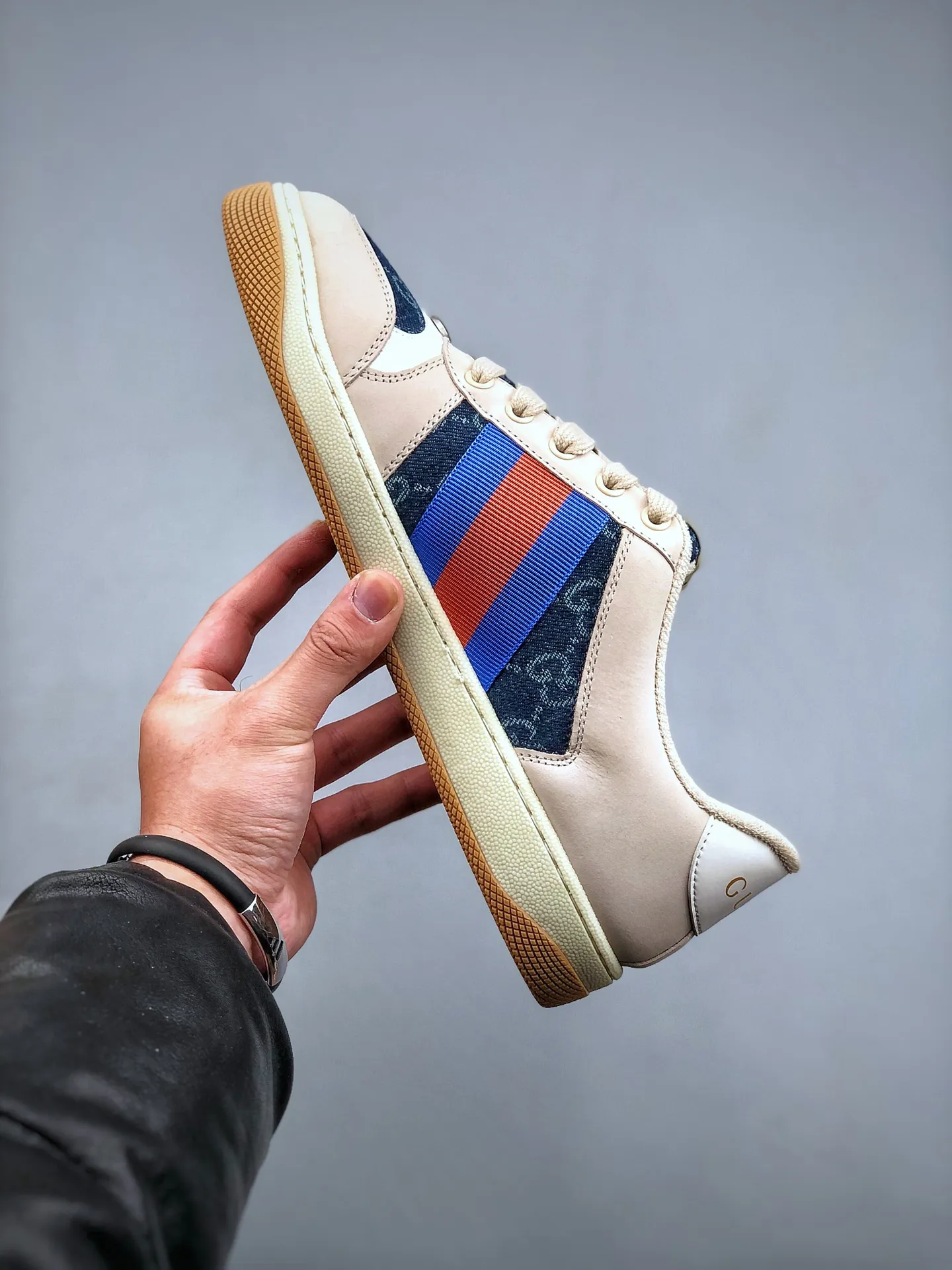 Understanding the Appeal of Replica Gucci Screener Sneakers in Blue | YtaYta