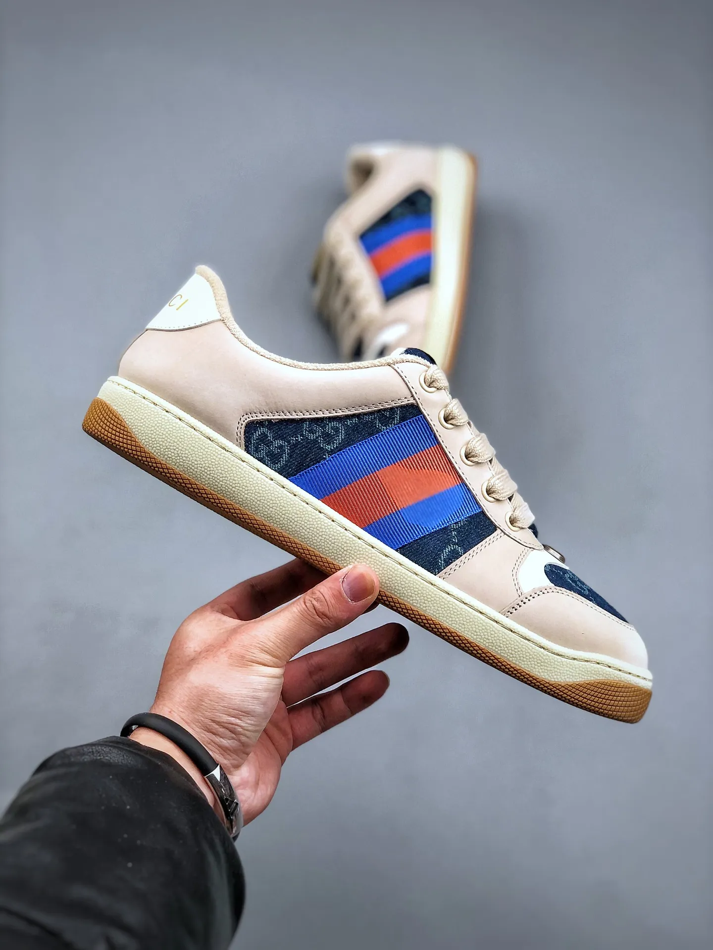 Understanding the Appeal of Replica Gucci Screener Sneakers in Blue | YtaYta