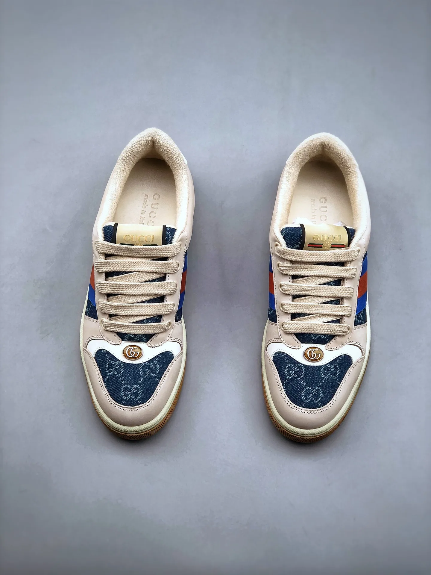 Understanding the Appeal of Replica Gucci Screener Sneakers in Blue | YtaYta