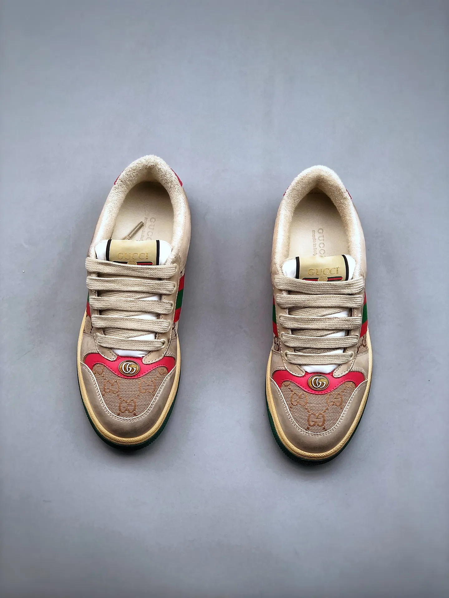 Gucci Women's Screener Leather Sneakers - White and More: The Replica Market Unveiled | YtaYta