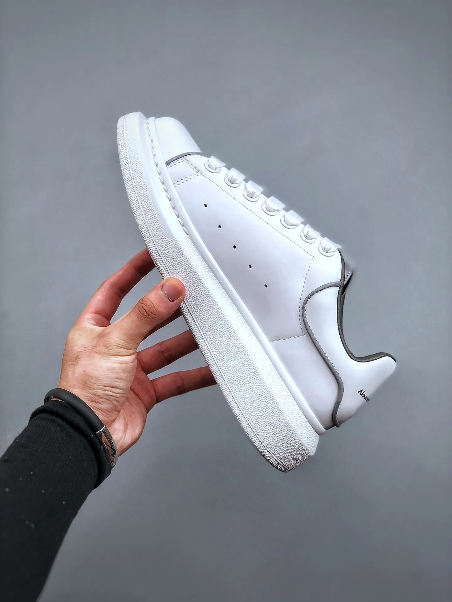 Replica Alexander McQueen White Chunky Platform Sneakers | YtaYta