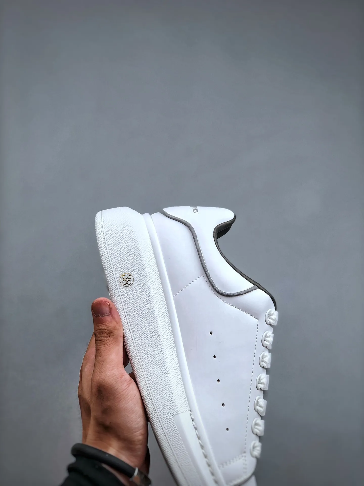 Replica Alexander McQueen White Chunky Platform Sneakers | YtaYta