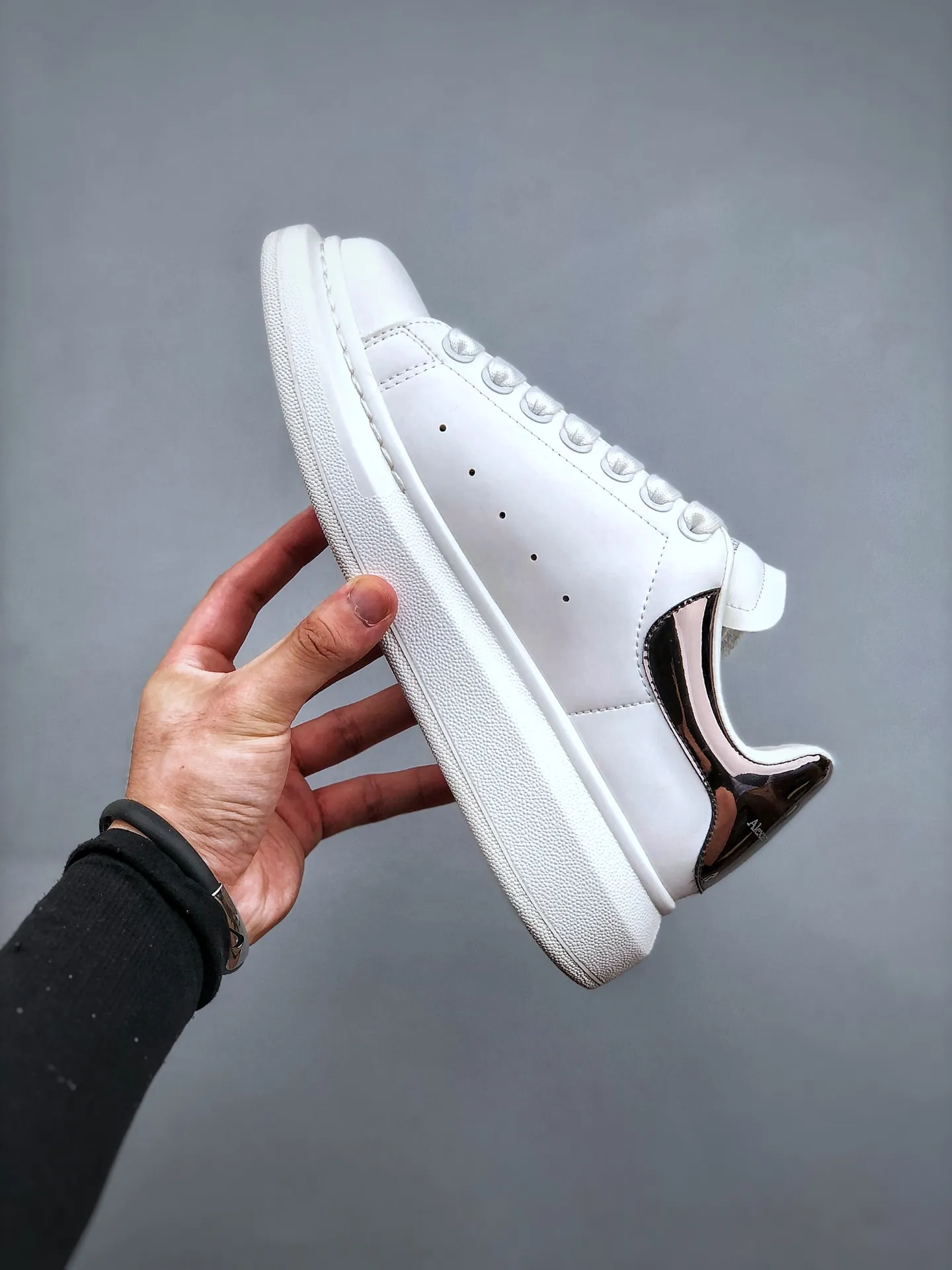 Alexander McQueen Women's White Oversized Sneakers Replica Review | YtaYta