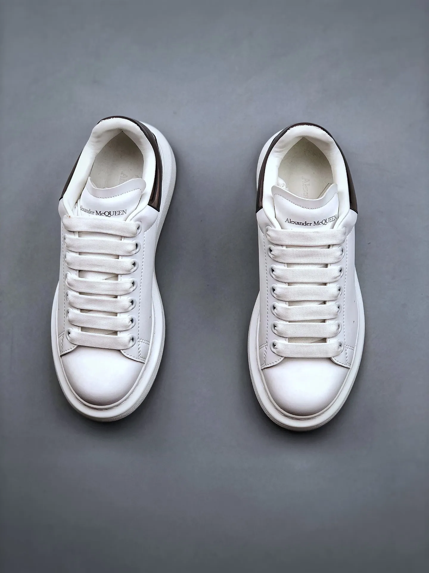 Alexander McQueen Women's White Oversized Sneakers Replica Review | YtaYta