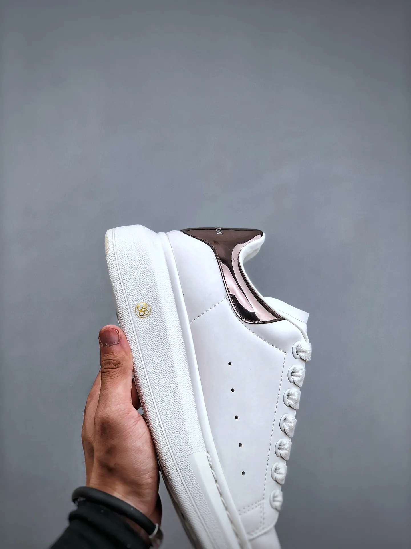 Alexander McQueen Women's White Oversized Sneakers Replica Review | YtaYta