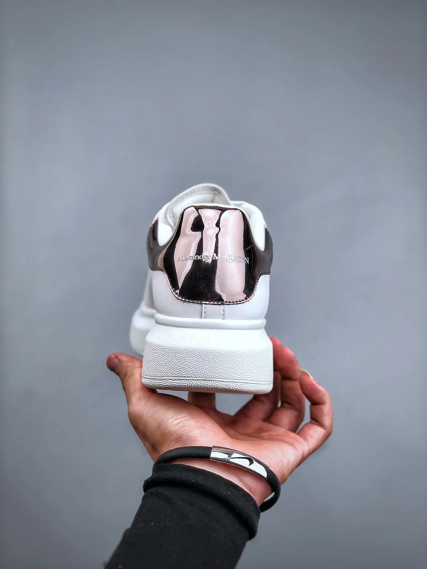 Alexander McQueen Women's White Oversized Sneakers Replica Review | YtaYta