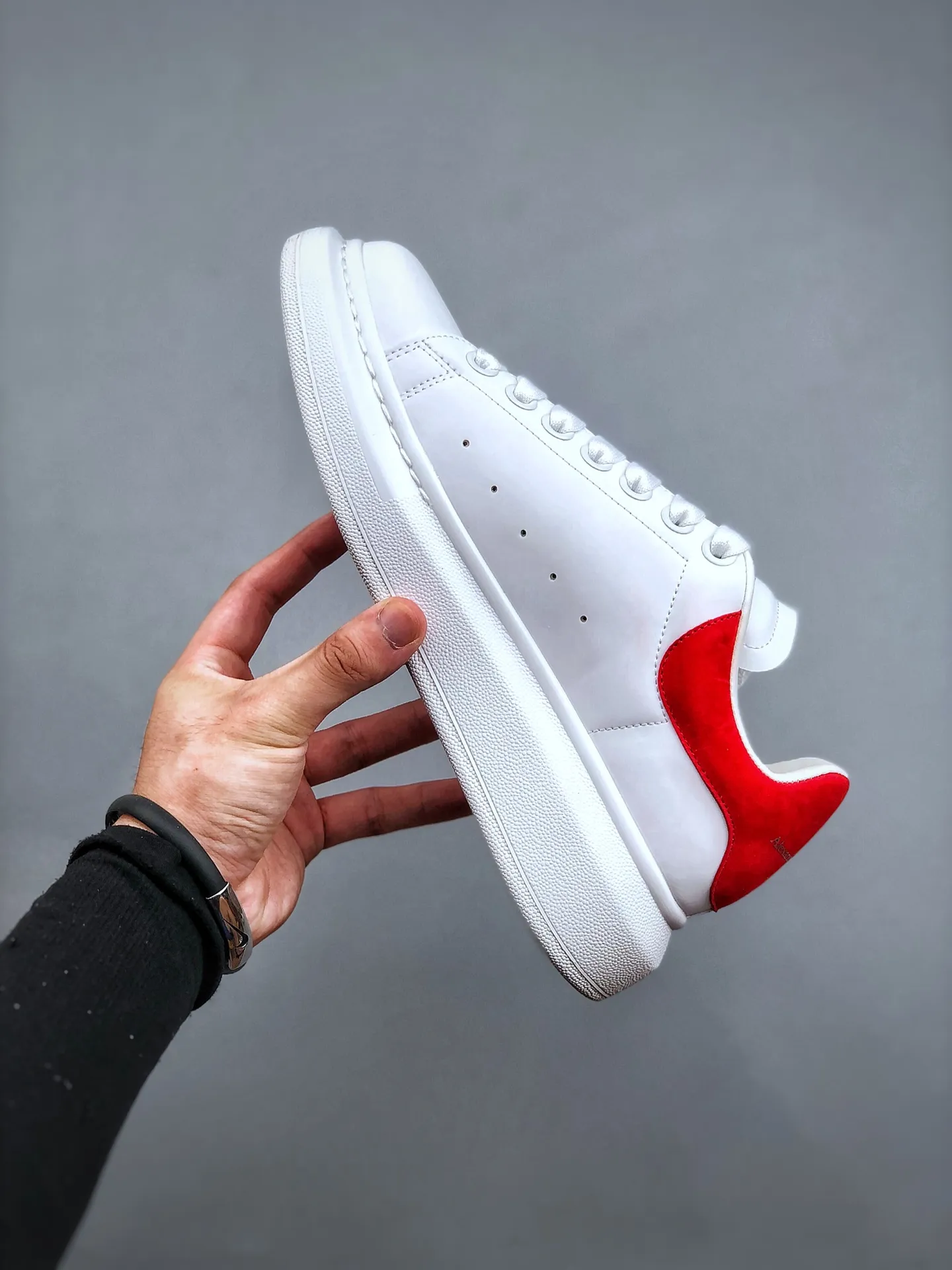 Alexander McQueen Women's Red Oversized Sneakers Replica - Stylish & Affordable | YtaYta