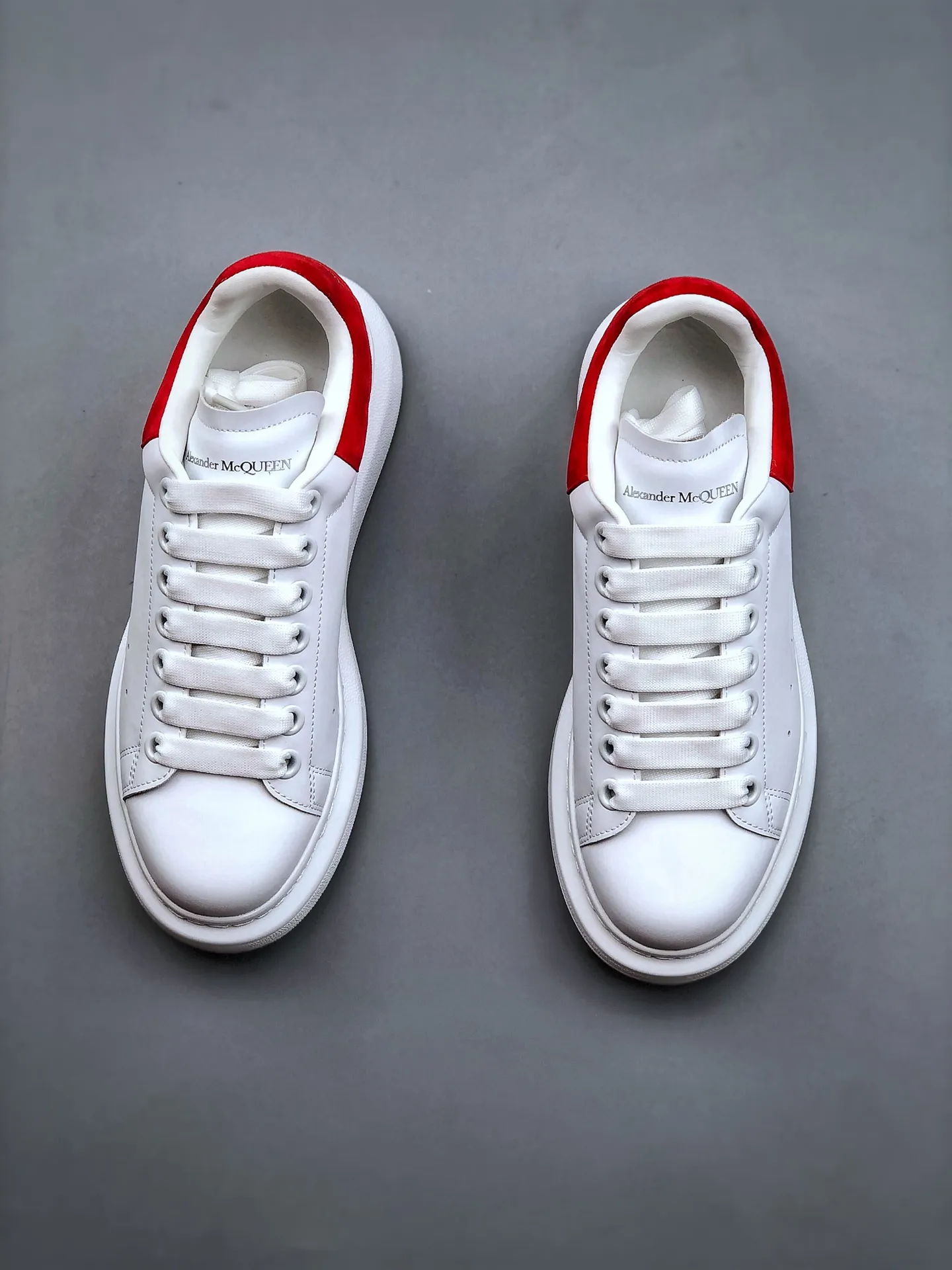 Alexander McQueen Women's Red Oversized Sneakers Replica - Stylish & Affordable | YtaYta