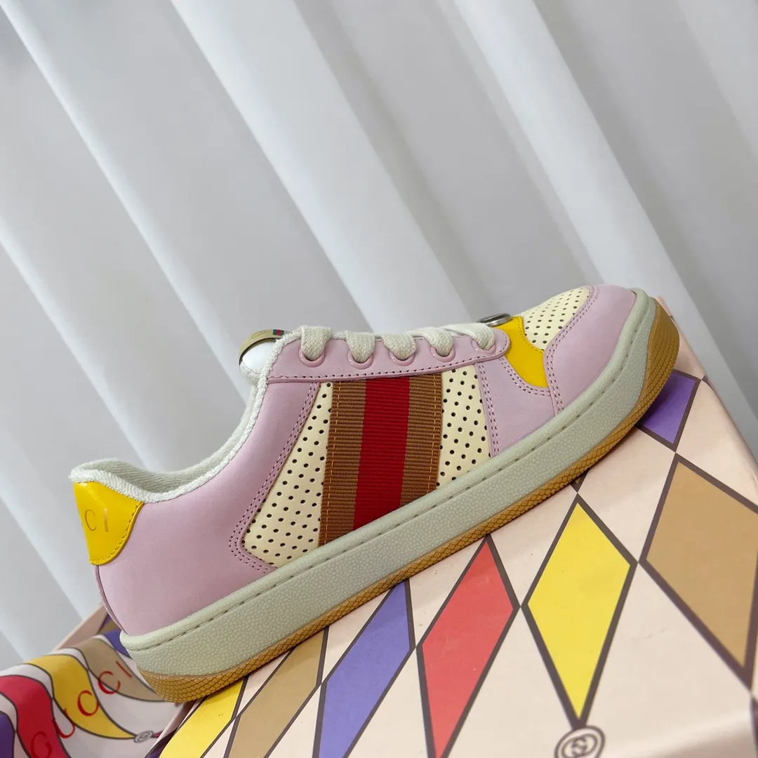 Gucci Lovelight Screener Glitter Sneakers in Multicolor Canvas – Replica Review | YtaYta