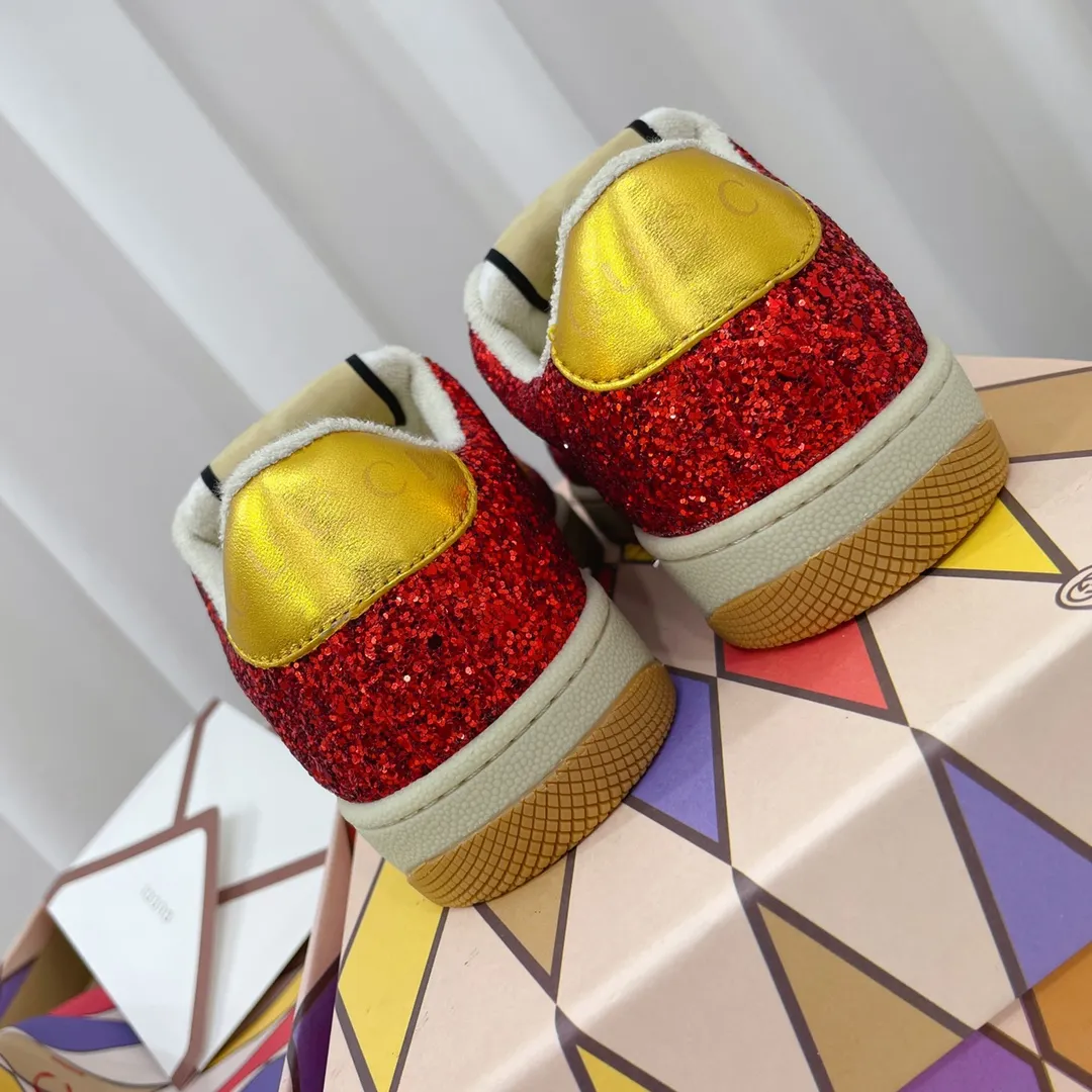 Gucci Lovelight Screener Sneakers in Multicolor Glitter Replica: A Comprehensive Review | YtaYta