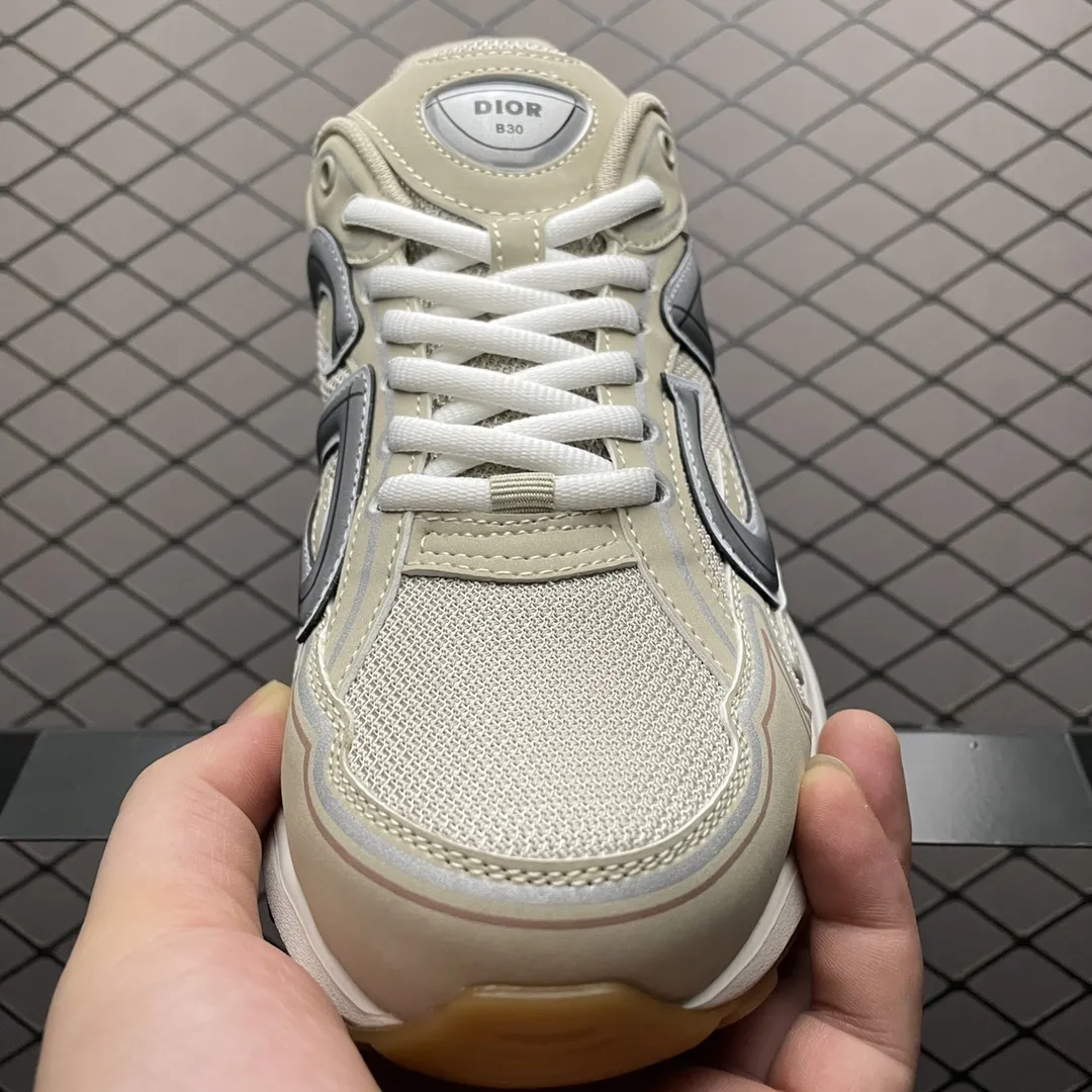 Replica Dior B30 Sneaker Cream Mesh and Technical Fabric – Size 42 Review | YtaYta