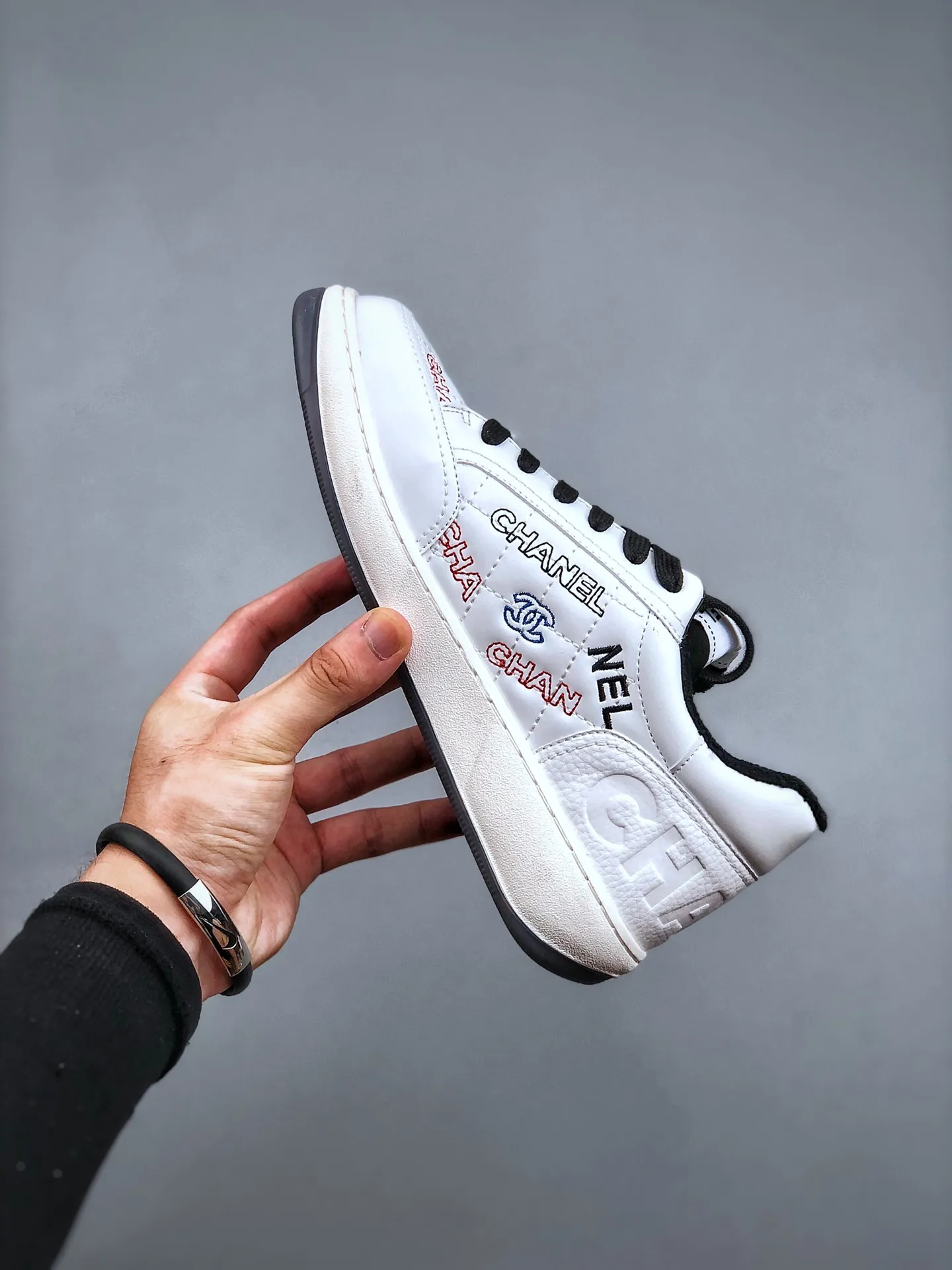 Fake Rep Replica Chanel Sneakers - Black/White - $99.49 DHgate.Com | YtaYta