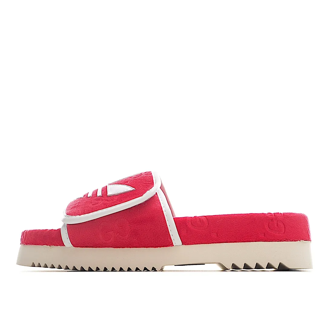 Gucci Adidas x GG Platform Sandal in Red - A Replica Worth Considering? | YtaYta