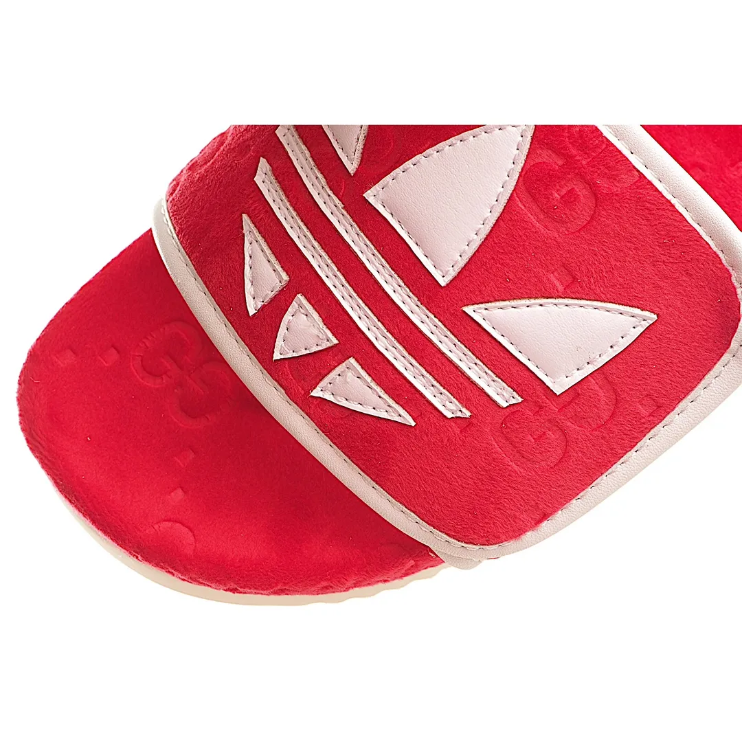 Gucci Adidas x GG Platform Sandal in Red - A Replica Worth Considering? | YtaYta