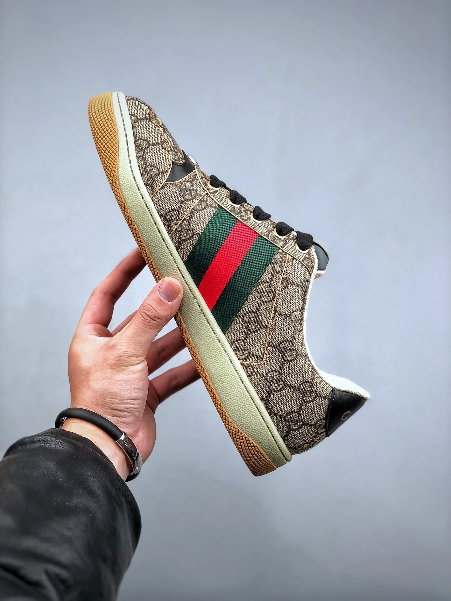 Gucci Screener Sneakers Review: Beige GG Canvas Replica vs. Originals | YtaYta