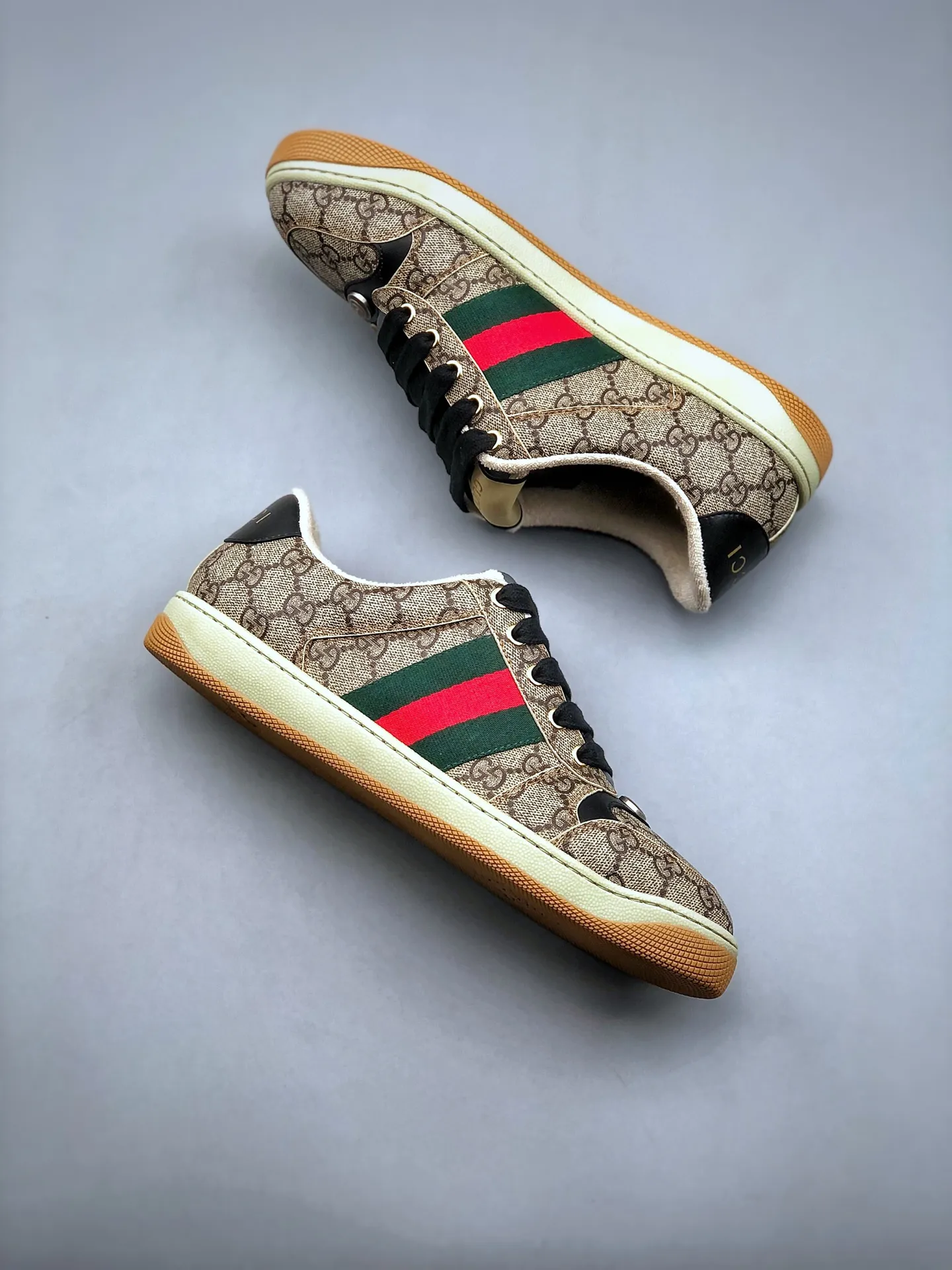 Gucci Screener Sneakers Review: Beige GG Canvas Replica vs. Originals | YtaYta