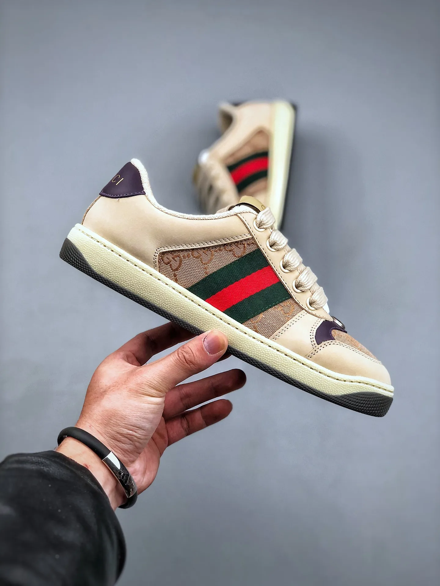 Gucci Screener Trainer Leather Multicolour Women's Sneakers Review - Rep or Real? | YtaYta