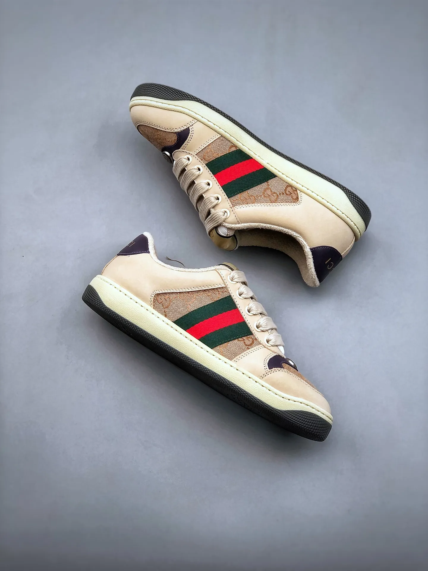 Gucci Screener Trainer Leather Multicolour Women's Sneakers Review - Rep or Real? | YtaYta