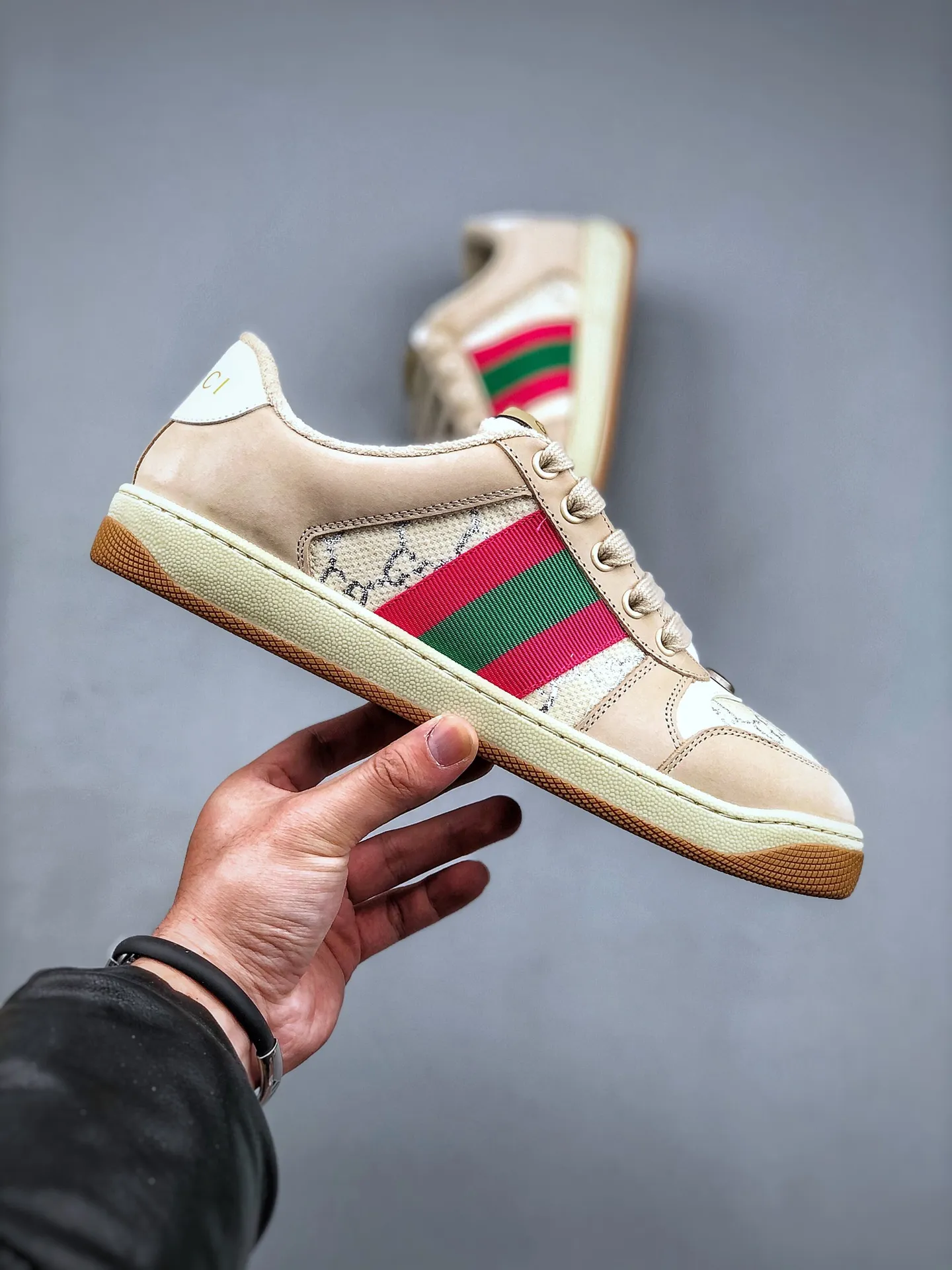 Exploring Gucci Screener Leather Trainers: Authentic vs. Replica | YtaYta