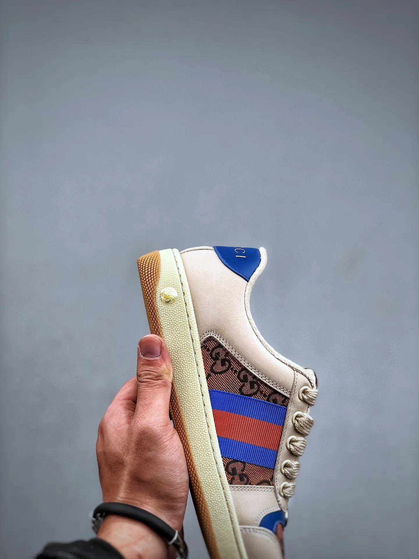 Gucci Kids' Cotton Sneakers in Multicolor (Replica) | YtaYta