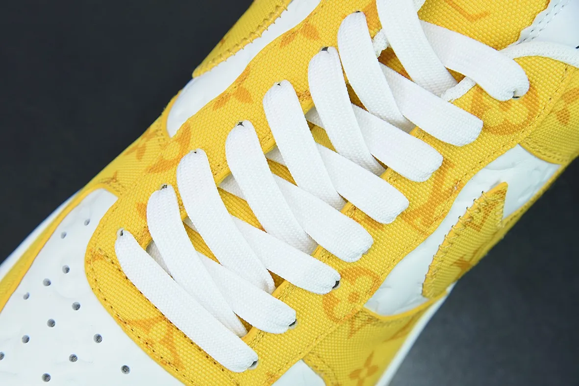 Louis Vuitton x Nike Air Force 1 'Yellow' Replica Review | YtaYta