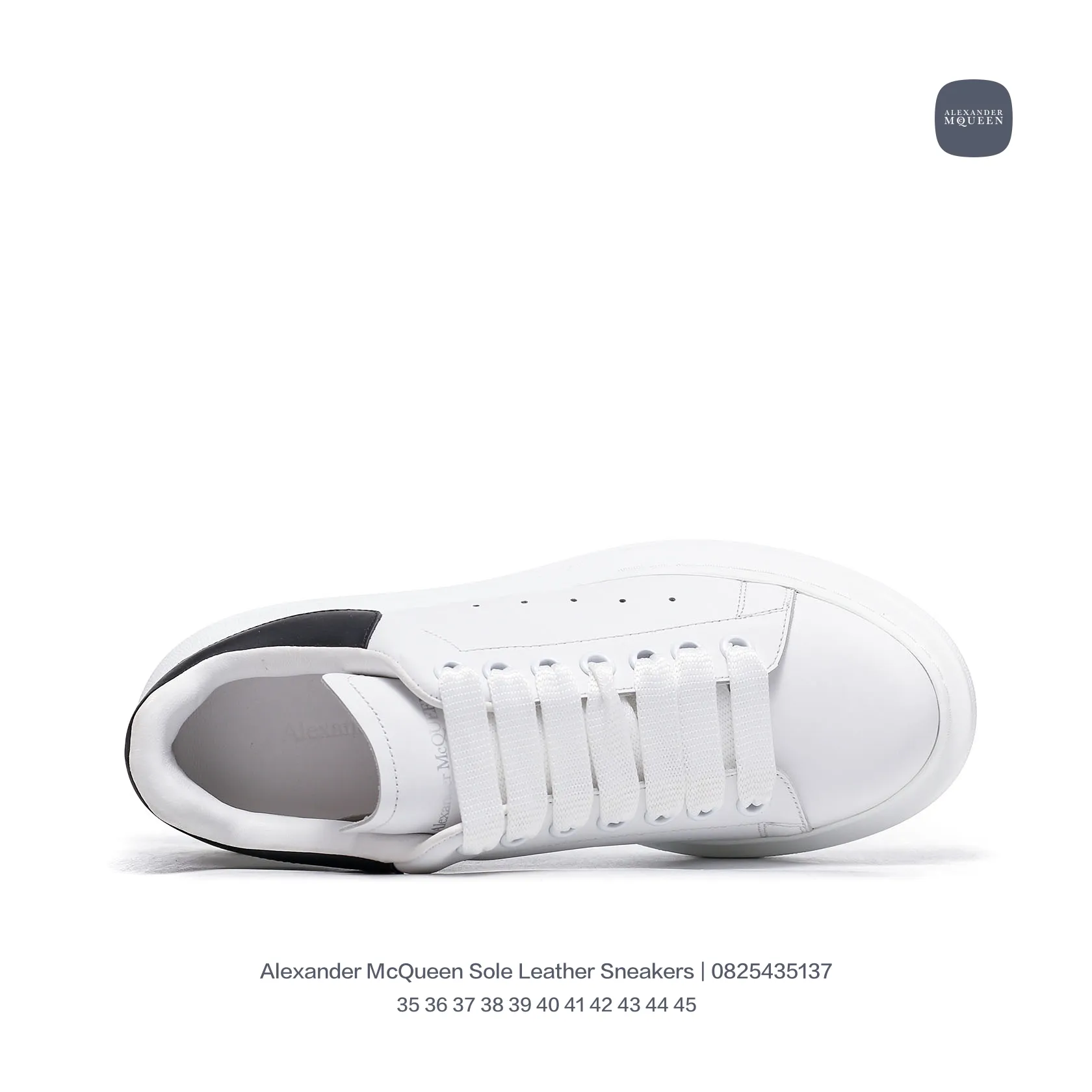 Fake Rep Replica Alexander McQueen Oversized Sneakers - White | YtaYta