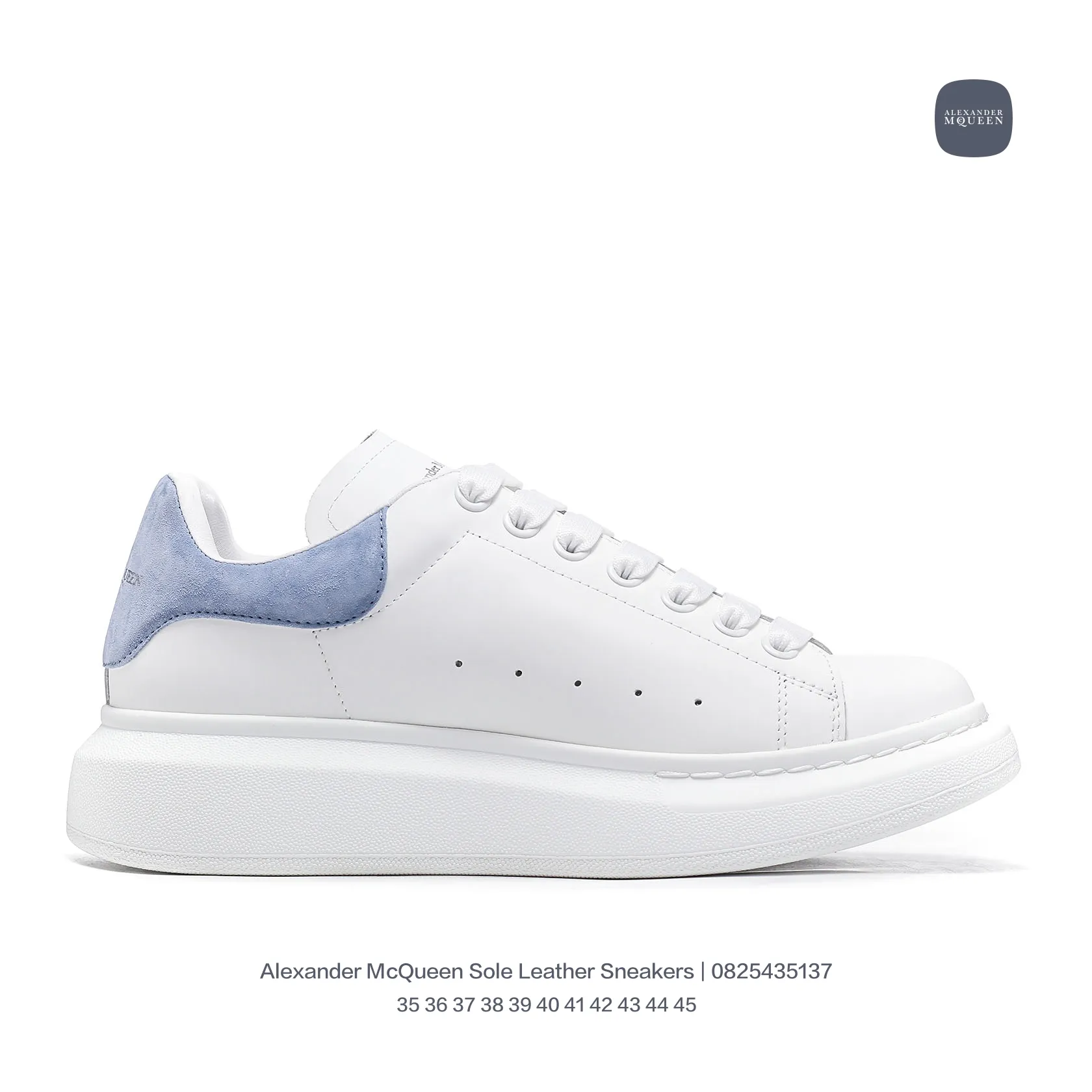 Fake Rep Replica Alexander McQueen Oversize Sneakers White/Lilac Review | YtaYta