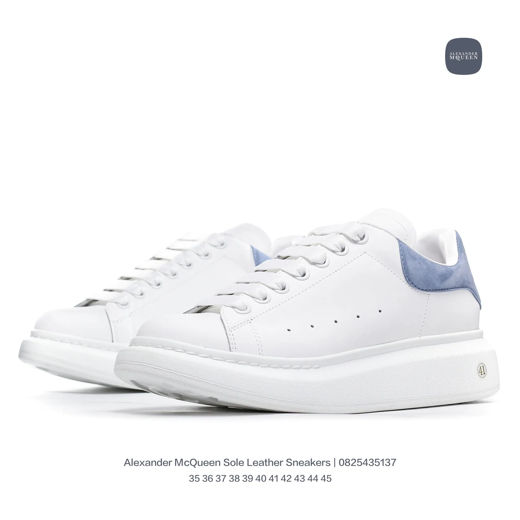 Fake Rep Replica Alexander McQueen Oversize Sneakers White/Lilac Review | YtaYta