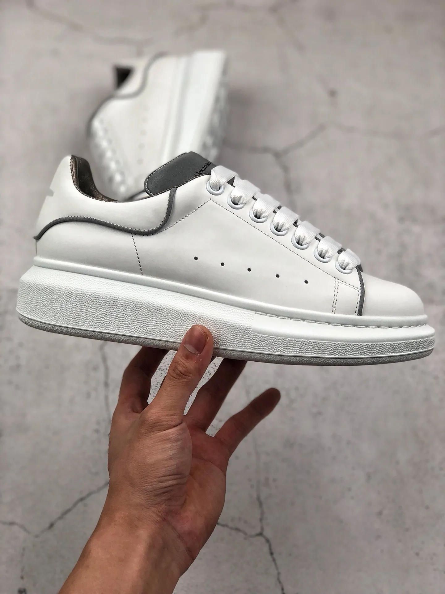 Alexander McQueen Oversized Sneakers in White - Fake vs. Real | YtaYta