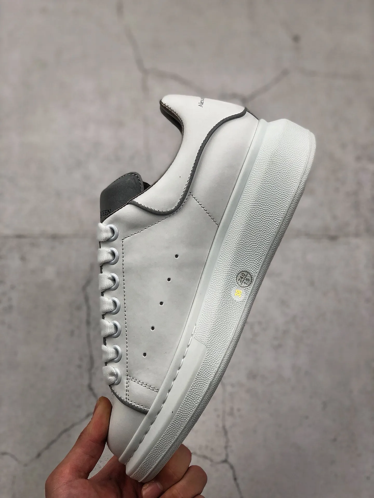 Alexander McQueen Oversized Sneakers in White - Fake vs. Real | YtaYta