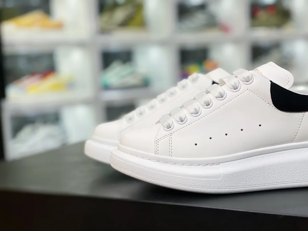 Alexander McQueen White and Black Oversized Sneakers Replica Review | YtaYta