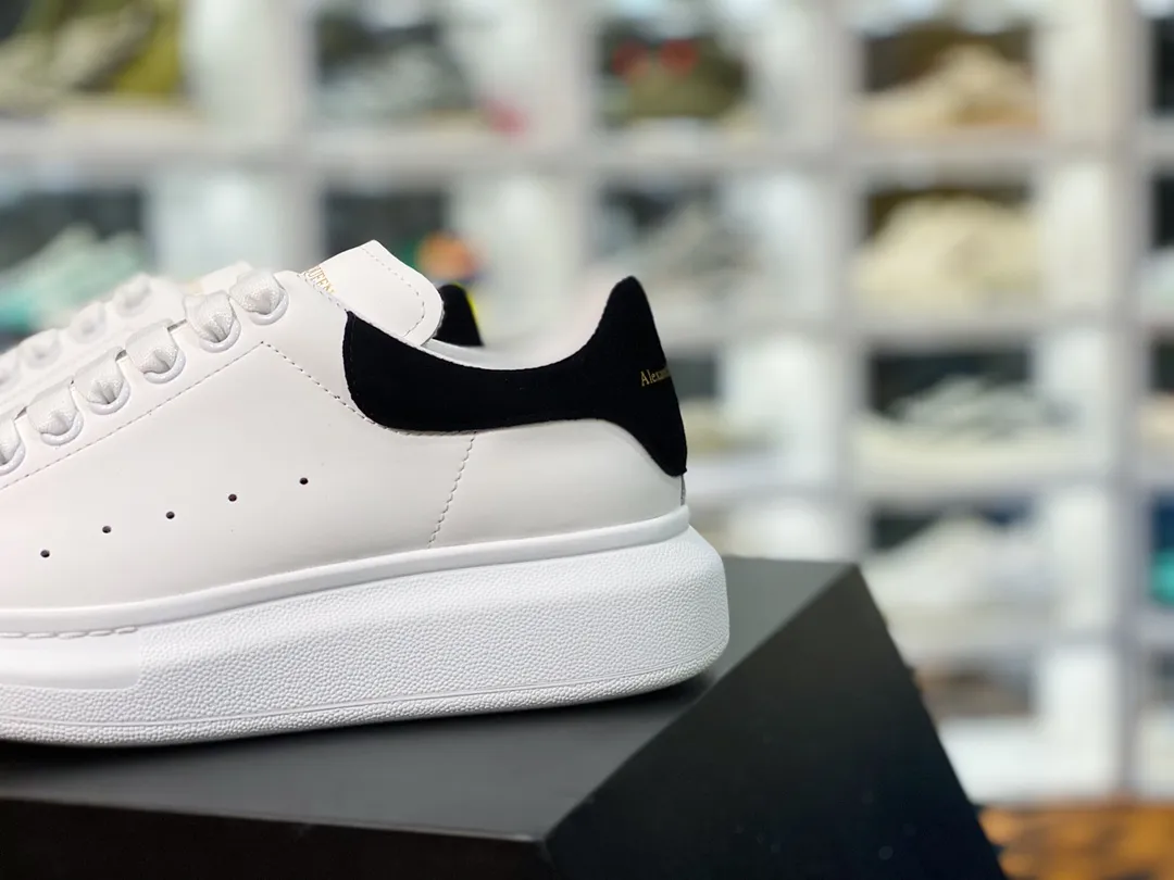 Alexander McQueen White and Black Oversized Sneakers Replica Review | YtaYta