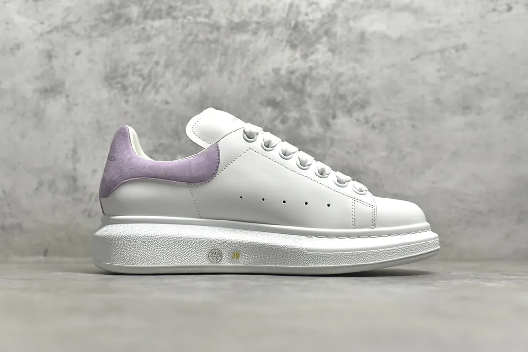 Fake Rep Alexander McQueen Oversized Sneakers - White & Purple | YtaYta