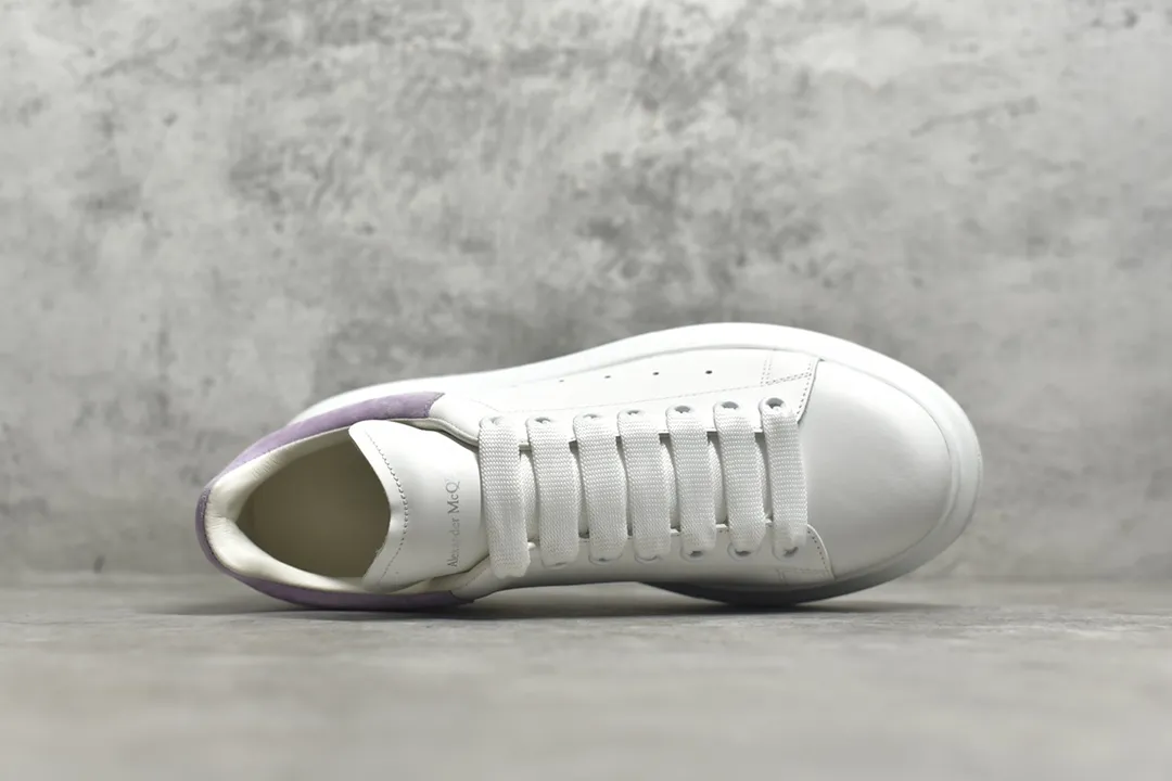 Fake Rep Alexander McQueen Oversized Sneakers - White & Purple | YtaYta