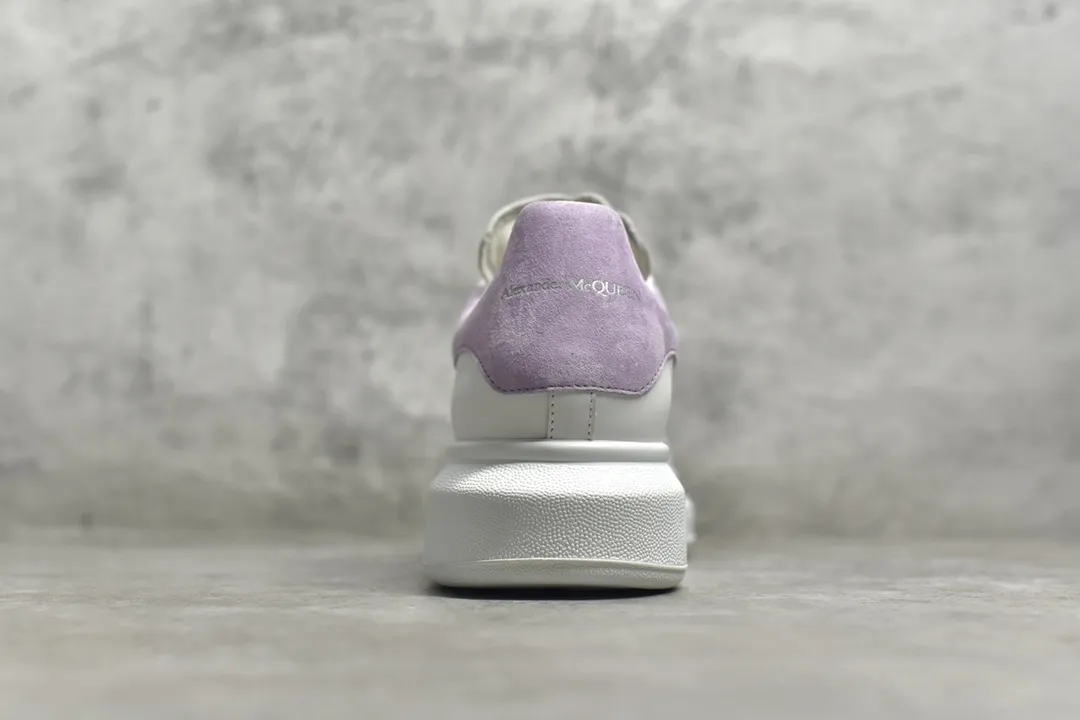 Fake Rep Alexander McQueen Oversized Sneakers - White & Purple | YtaYta