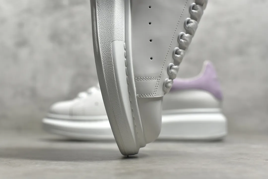 Fake Rep Alexander McQueen Oversized Sneakers - White & Purple | YtaYta