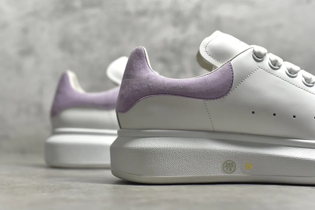 Fake Rep Alexander McQueen Oversized Sneakers - White & Purple | YtaYta