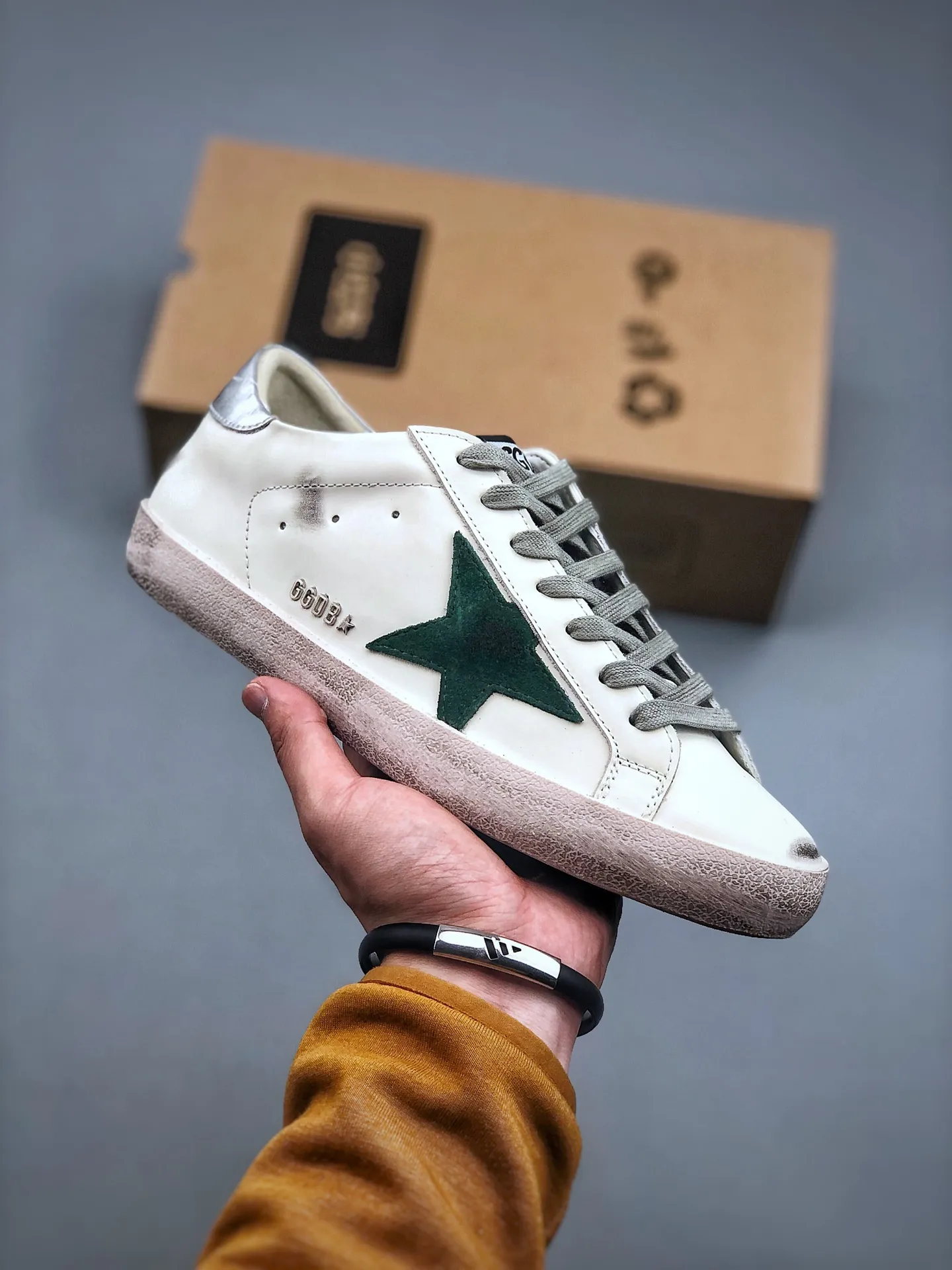 Golden Goose White Leather and Suede Superstar Low-Top Sneakers: Rep vs. Original | YtaYta